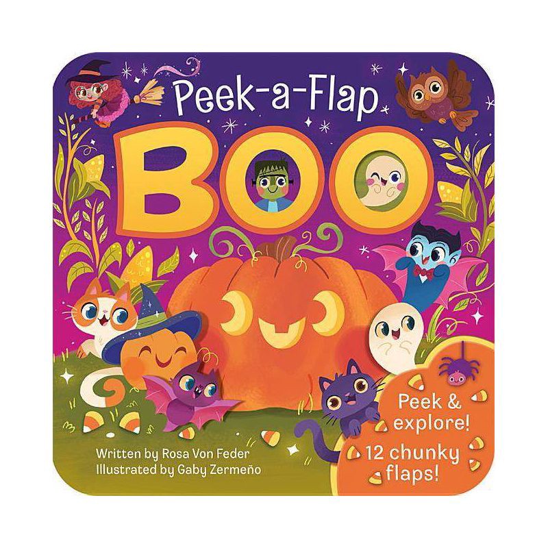 slide 1 of 1, Cottage Door Press Peek-a-flap Boo (Board Book) (Rosa Vonfeder) - Halloween, 1 ct