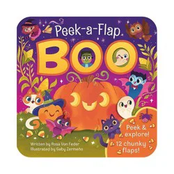 Cottage Door Press Peek-a-flap Boo (Board Book) (Rosa Vonfeder) - Halloween