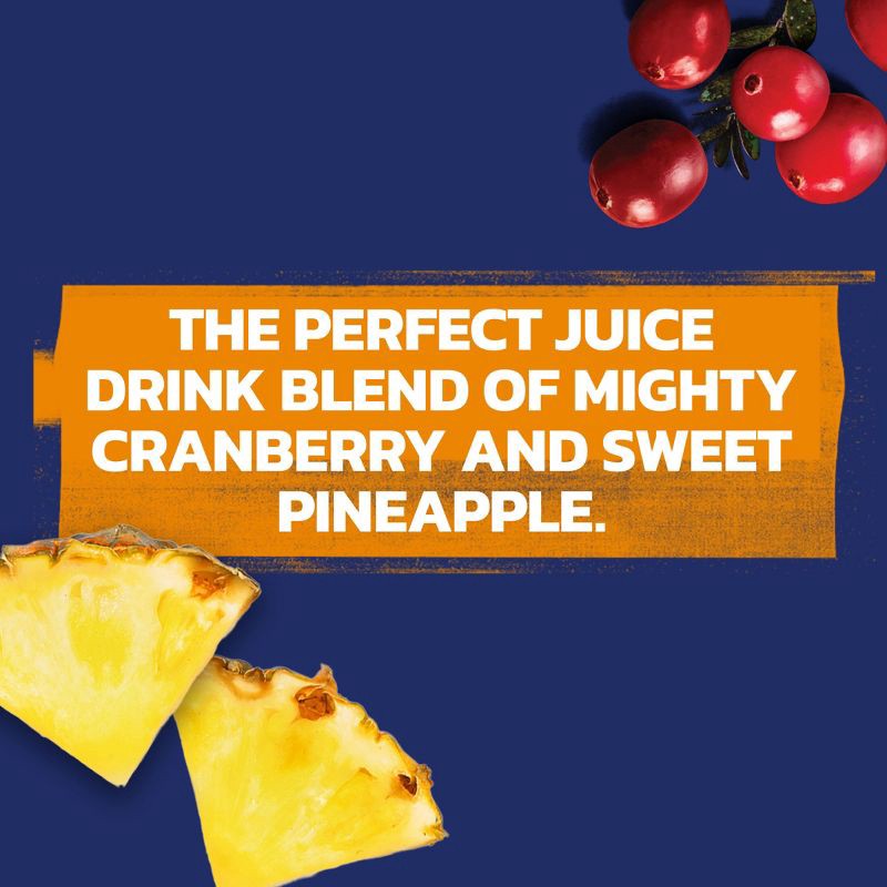 slide 6 of 9, Ocean Spray Cranberry Pineapple Juice Cocktail - 64 fl oz Bottle, 64 fl oz