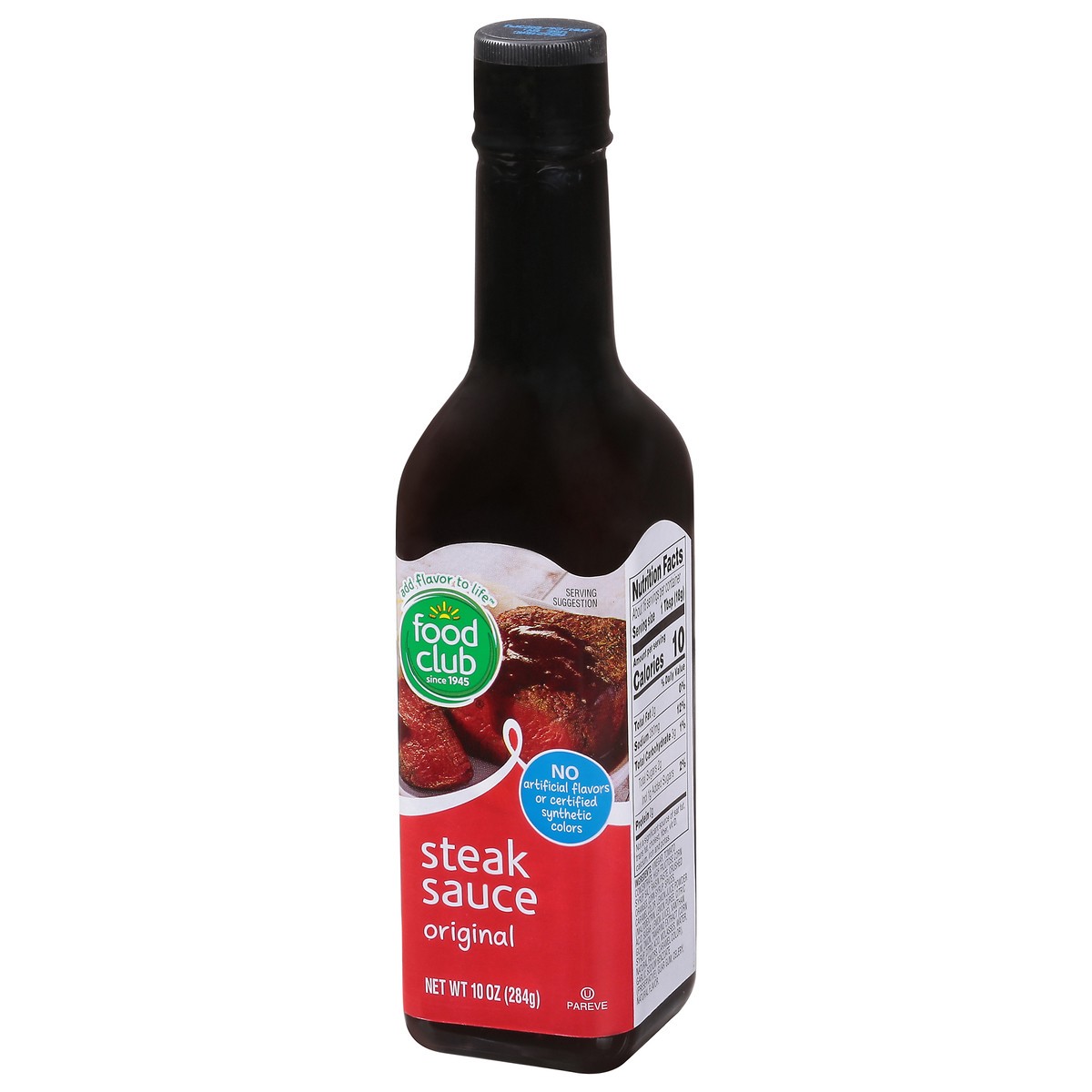 slide 3 of 9, Food Club Original Steak Sauce 10 oz, 10 oz