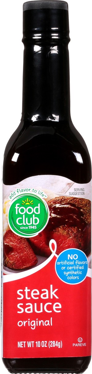 slide 6 of 9, Food Club Original Steak Sauce 10 oz, 10 oz