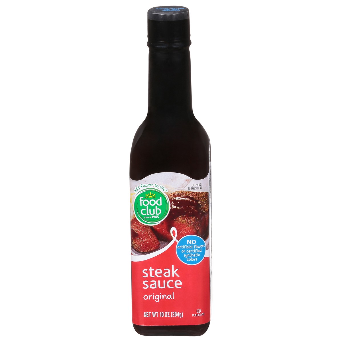 slide 1 of 9, Food Club Original Steak Sauce 10 oz, 10 oz