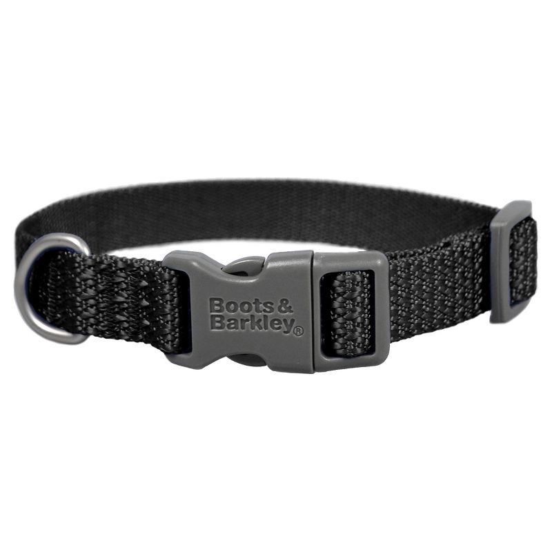 slide 1 of 3, Basic Dog Collar - XS - Black - Boots & Barkley™, 1 ct