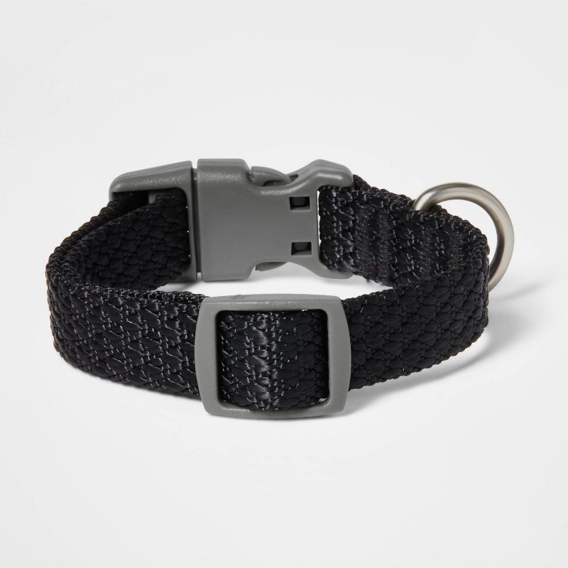 slide 2 of 3, Basic Dog Collar - S - Black - Boots & Barkley™, 1 ct