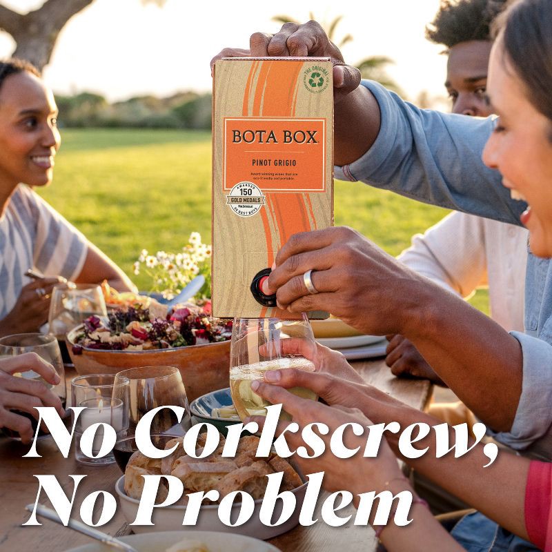 slide 4 of 9, Bota Box Pinot Grigio White Wine - 3L Box, 3 liter