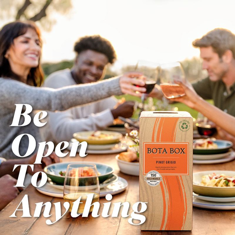 slide 8 of 9, Bota Box Pinot Grigio White Wine - 3L Box, 3 liter