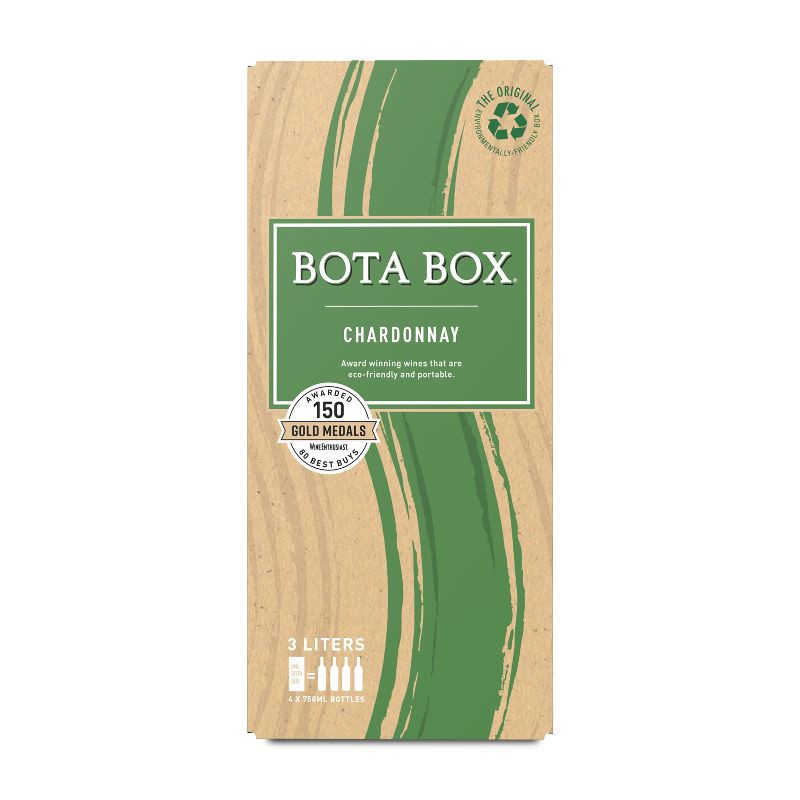 slide 1 of 11, Bota Box Chardonnay White Wine - 3L Box, 3 liter