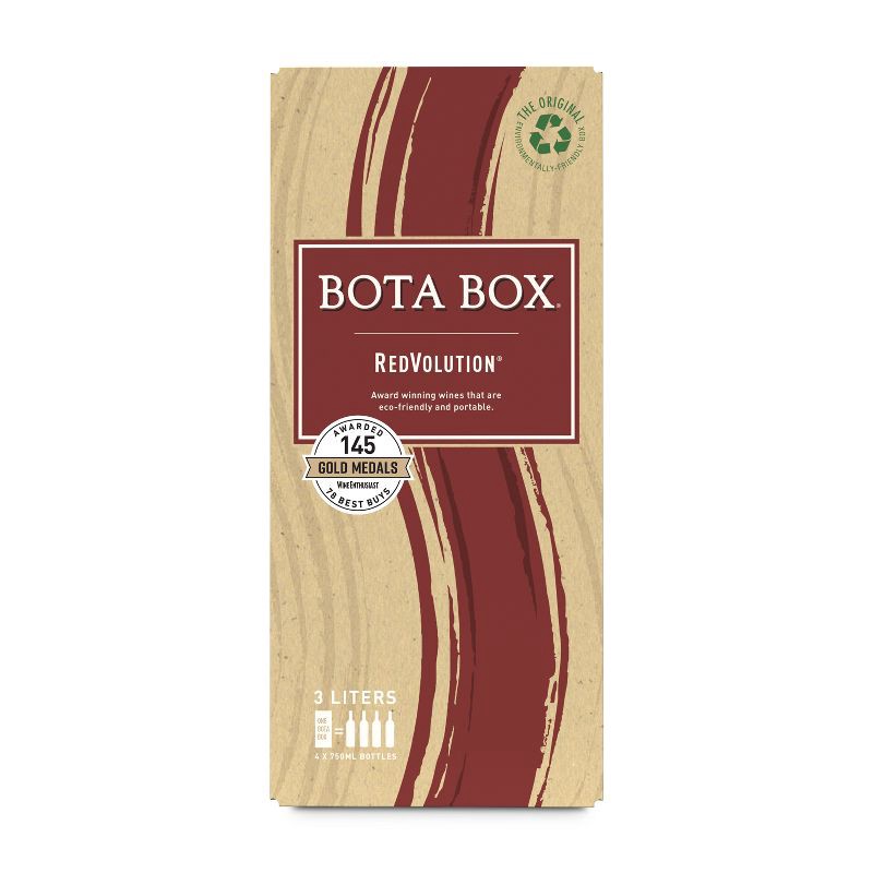 slide 1 of 13, Bota Box RedVolution Red Wine - 3L Box, 3 liter