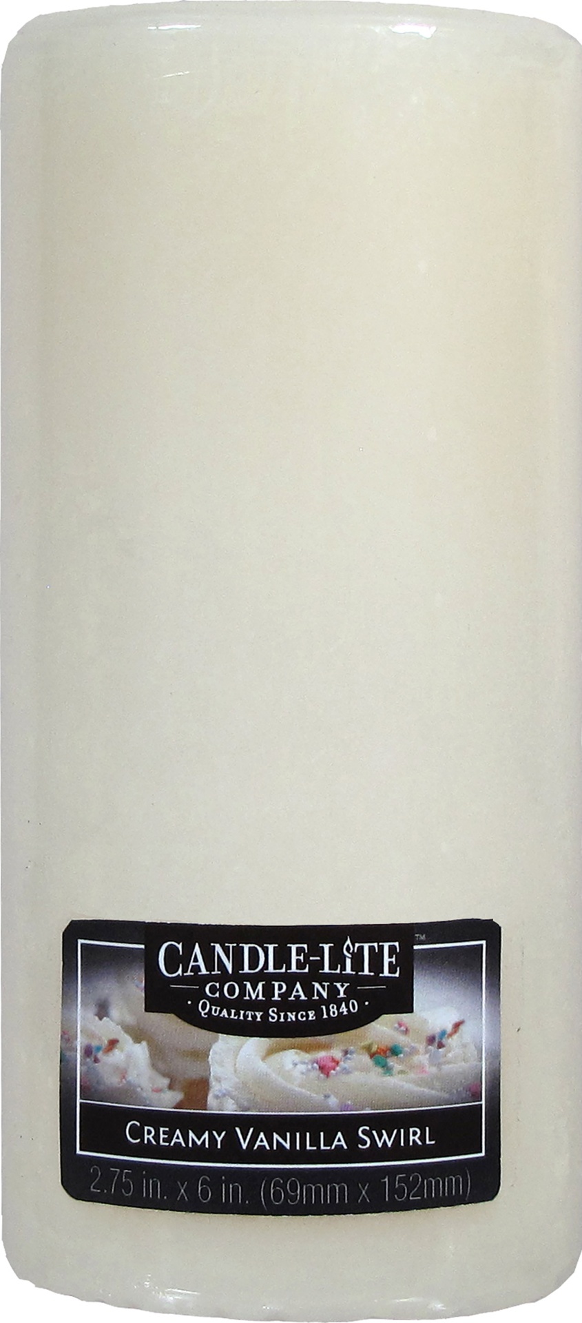 CandleLite Creamy Vanilla Swirl Candle 6 in Shipt