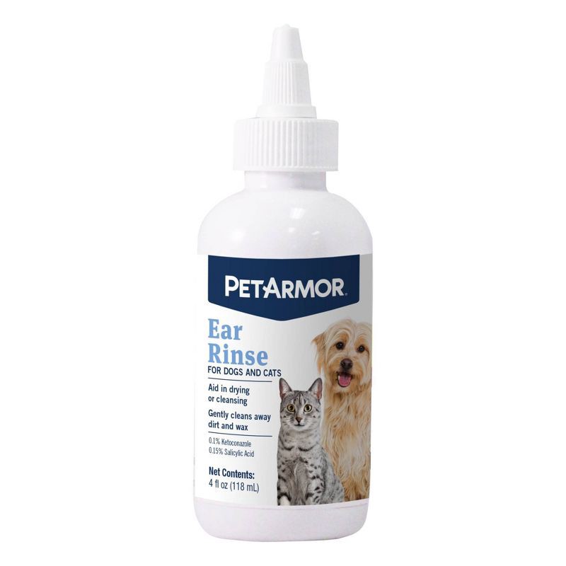 slide 1 of 8, PetArmor Antimicrobial Resistant Ear Rinse for Dogs - 4 fl oz, 4 fl oz