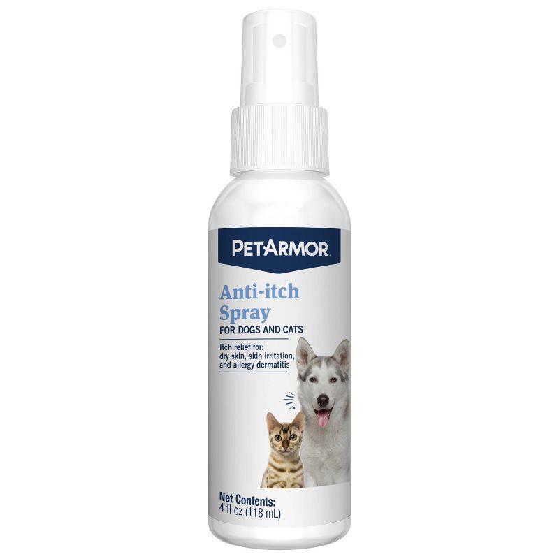 slide 1 of 8, PetArmor Anti-Itch Spray for Dogs & Cats - 4 fl oz, 4 fl oz