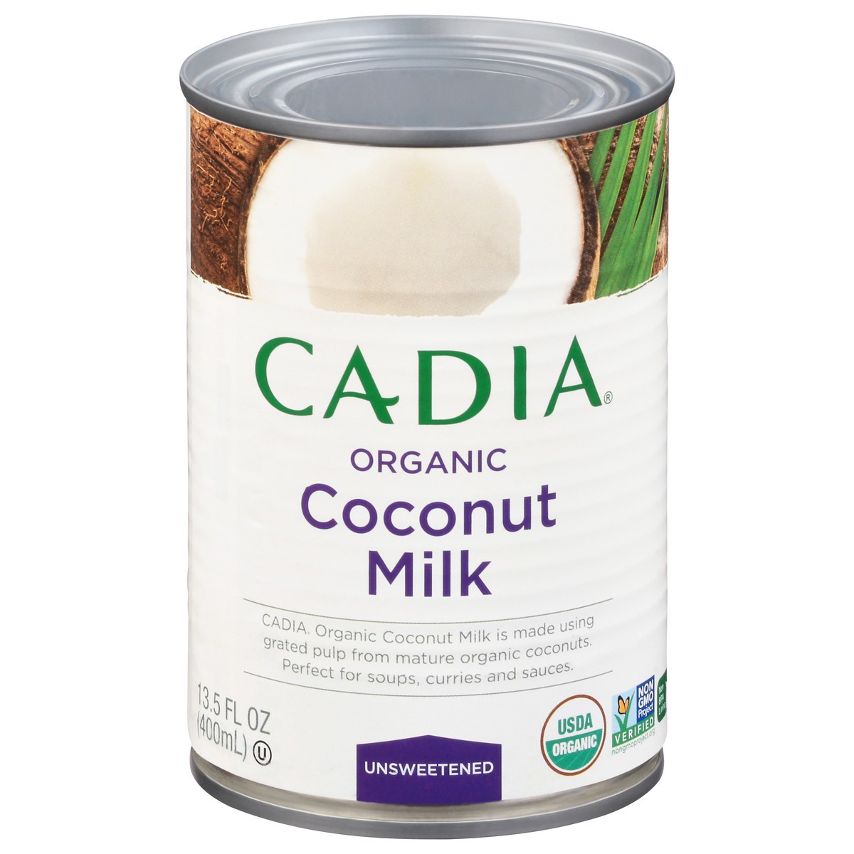 slide 1 of 9, Cadia Organic Coconut Milk Light, 13.5 oz