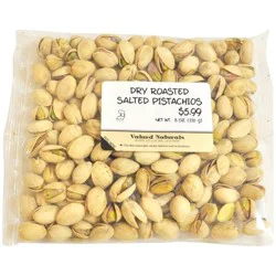 Valued Naturals Dry Roasted Salted Pistachios - 8 oz