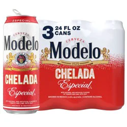 Modelo Especial Modelo Chelada Especial Beer - 3pk/24 fl oz Cans