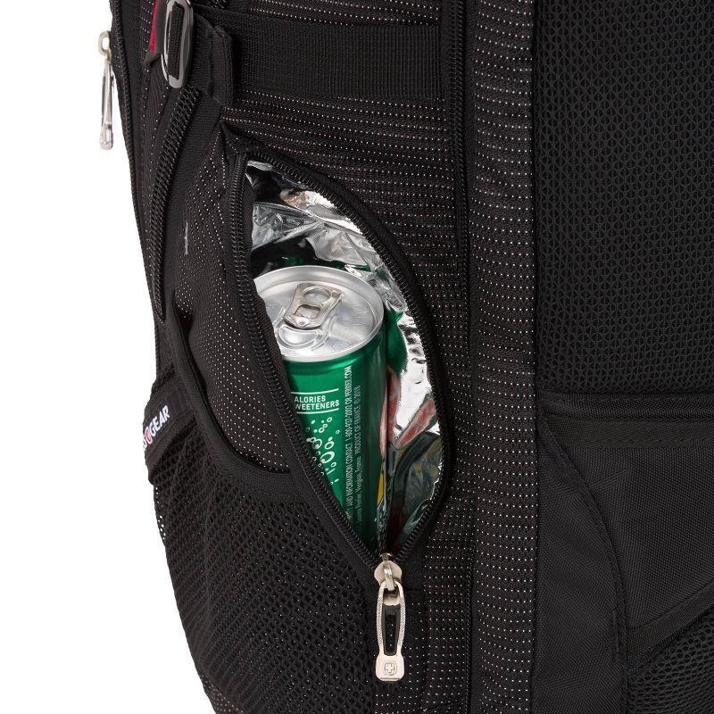 slide 10 of 10, SWISSGEAR Scan Smart TSA Laptop and USB Power Plug 18.5" Backpack - Black, 1 ct