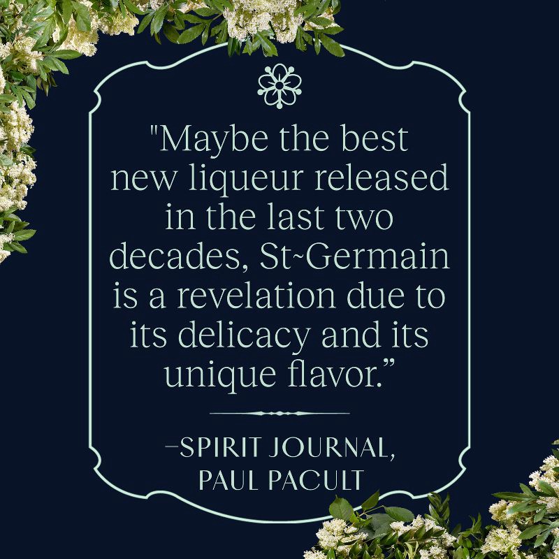 slide 6 of 6, St-Germain St. Germain Elderflower Liqueur - 375ml Bottle, 375 ml