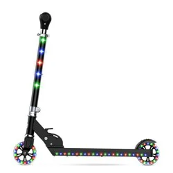 Jetson Jupiter Kids' Kick Scooter with LED Lights - Black