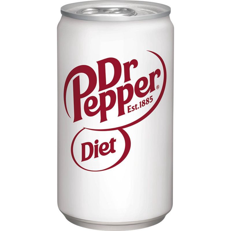 slide 3 of 7, Diet Dr Pepper Soda - 10pk/7.5 fl oz Mini Cans, 10 ct; 7.5 fl oz