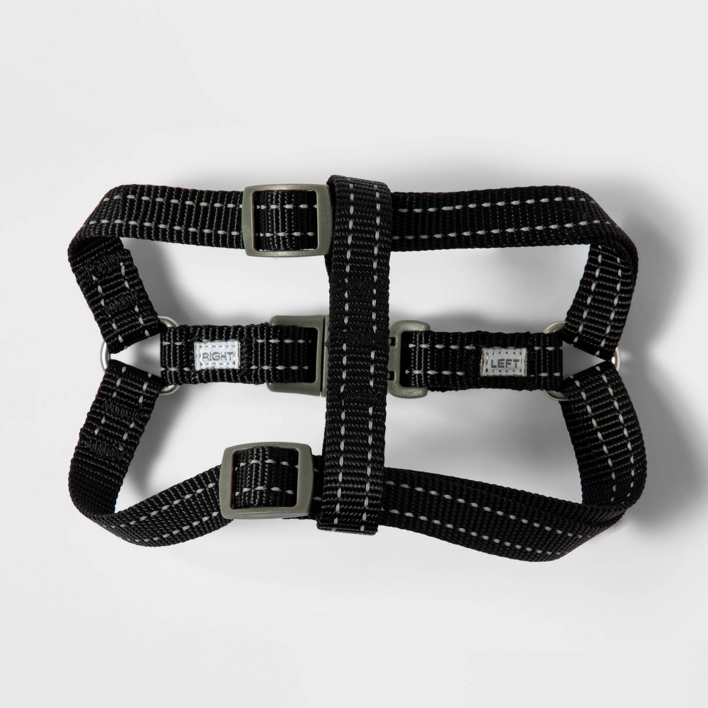 slide 2 of 4, Core Reflective Dog Harness - Black - Small - Boots & Barkley, 1 ct