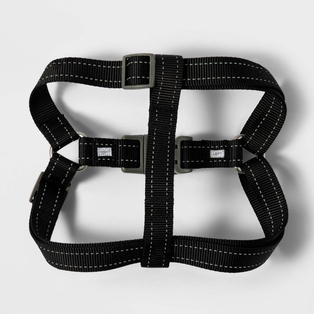 slide 2 of 4, Core Reflective Dog Harness - Black - Large - Boots & Barkley, 1 ct