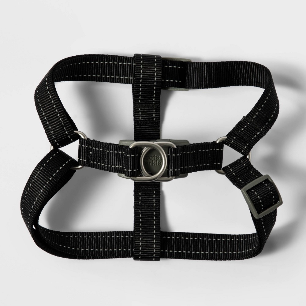 slide 3 of 4, Core Reflective Dog Harness - Black - Large - Boots & Barkley, 1 ct