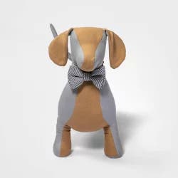 Collar Slide Stripe Bow Tie Dog Accessories - M/L - Boots & Barkley
