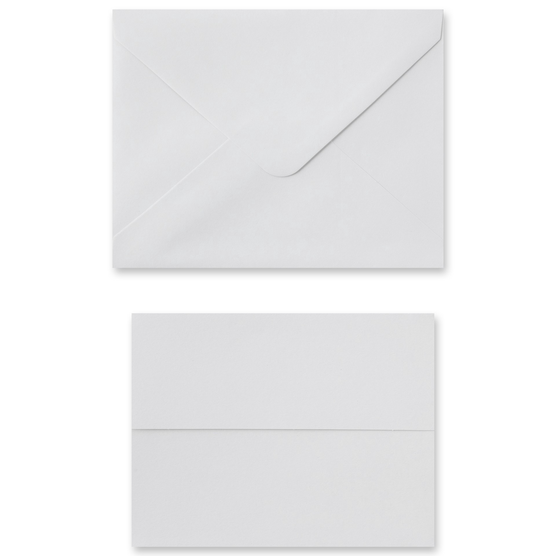 slide 4 of 5, White Gatefold Cards & Envelopes By Recollections, 5" X 7", 5 in x 7 in