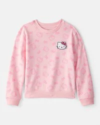 Carter's Carters Girls Hello Kitty® Pullover Sweatshirt - Pink Pink 4