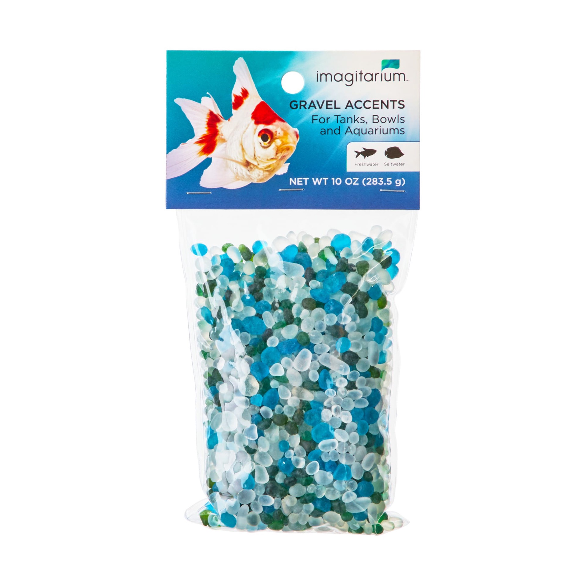 slide 1 of 1, Imagitarium Surf Glass Aquarium Gravel Accent Mix, 1 ct