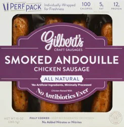 Gilberts Craft Sausage Smoked Andouille Chicken Sausage