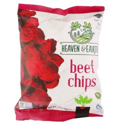 Heaven & Earth Beet Chips