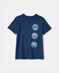 Carter's Boys Mountainscape Graphic Tee - Blue Navy M