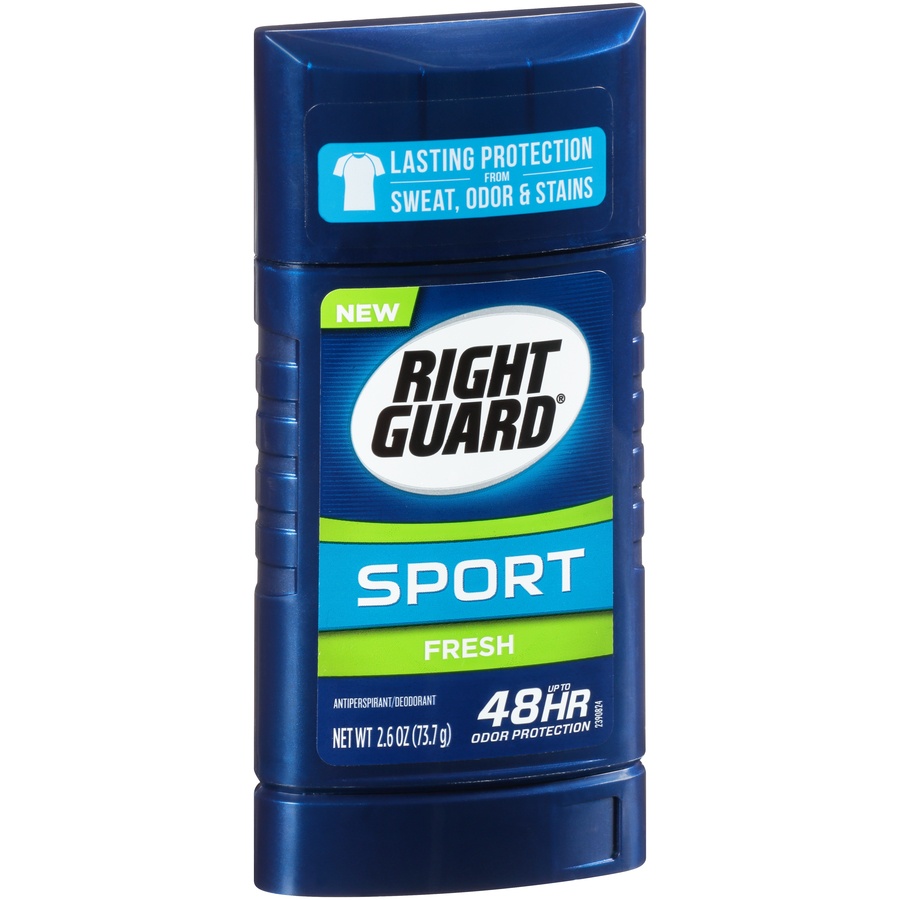 slide 2 of 6, Right Guard Sport Solid Fresh Antiperspirant & Deodorant , 2.6 oz