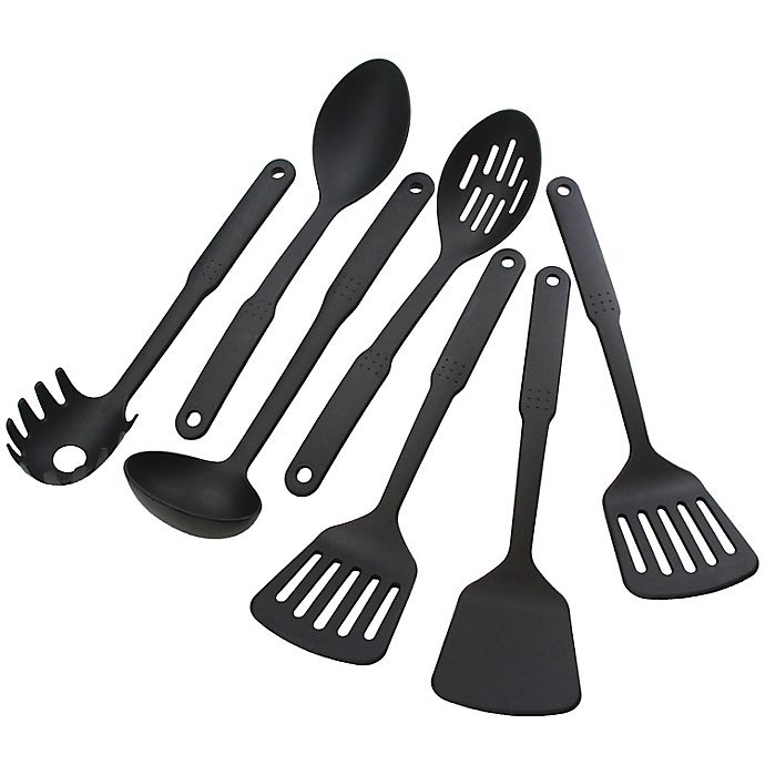 slide 1 of 3, Simply Essential Kitchen Utensil Set, 7 ct