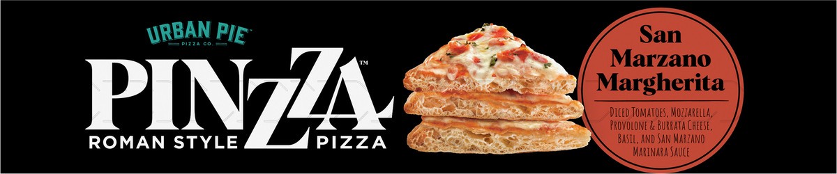 slide 9 of 12, Urban Pie Pizza Co., Pinzza San Marzano Margherita, Roman Style, 14.95 oz