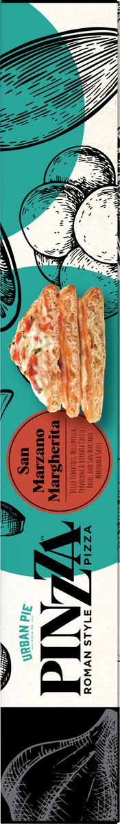 slide 10 of 12, Urban Pie Pizza Co., Pinzza San Marzano Margherita, Roman Style, 14.95 oz
