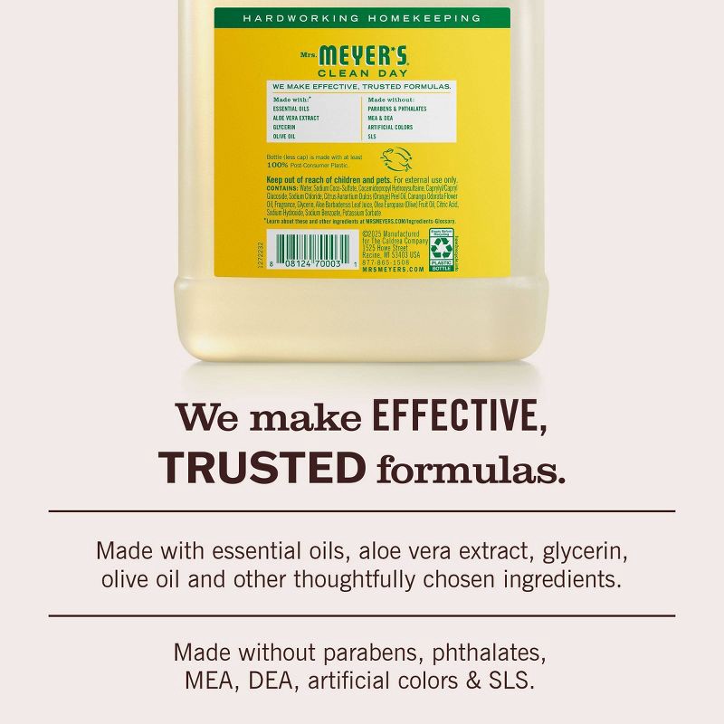 slide 5 of 9, Mrs. Meyer's Clean Day Honeysuckle Liquid Hand Soap Refill - 33 fl oz, 33 fl oz