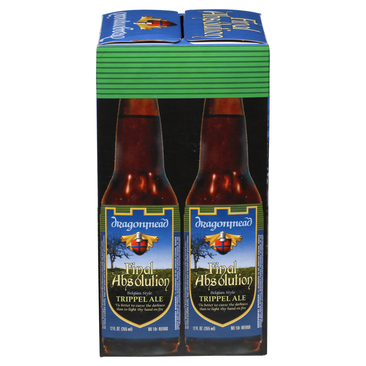 slide 4 of 6, Dragonmead Final Absolution Belgian Trippel Ale Beer - 4pk/12 fl oz Bottles, 4 ct; 12 fl oz