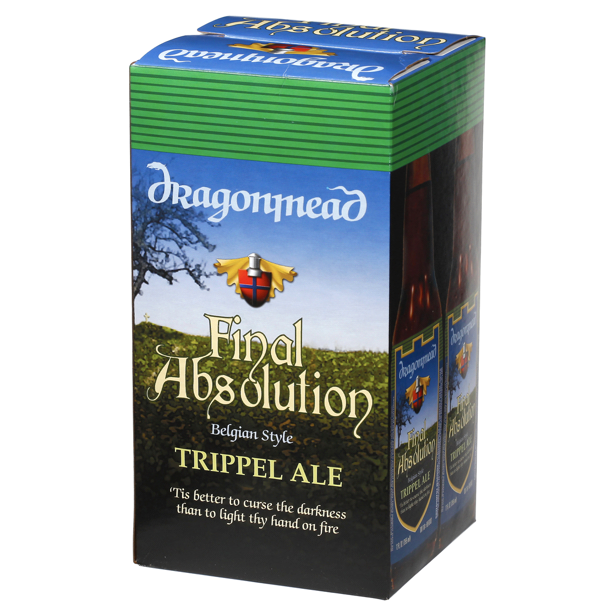 slide 2 of 6, Dragonmead Final Absolution Belgian Trippel Ale Beer - 4pk/12 fl oz Bottles, 4 ct; 12 fl oz