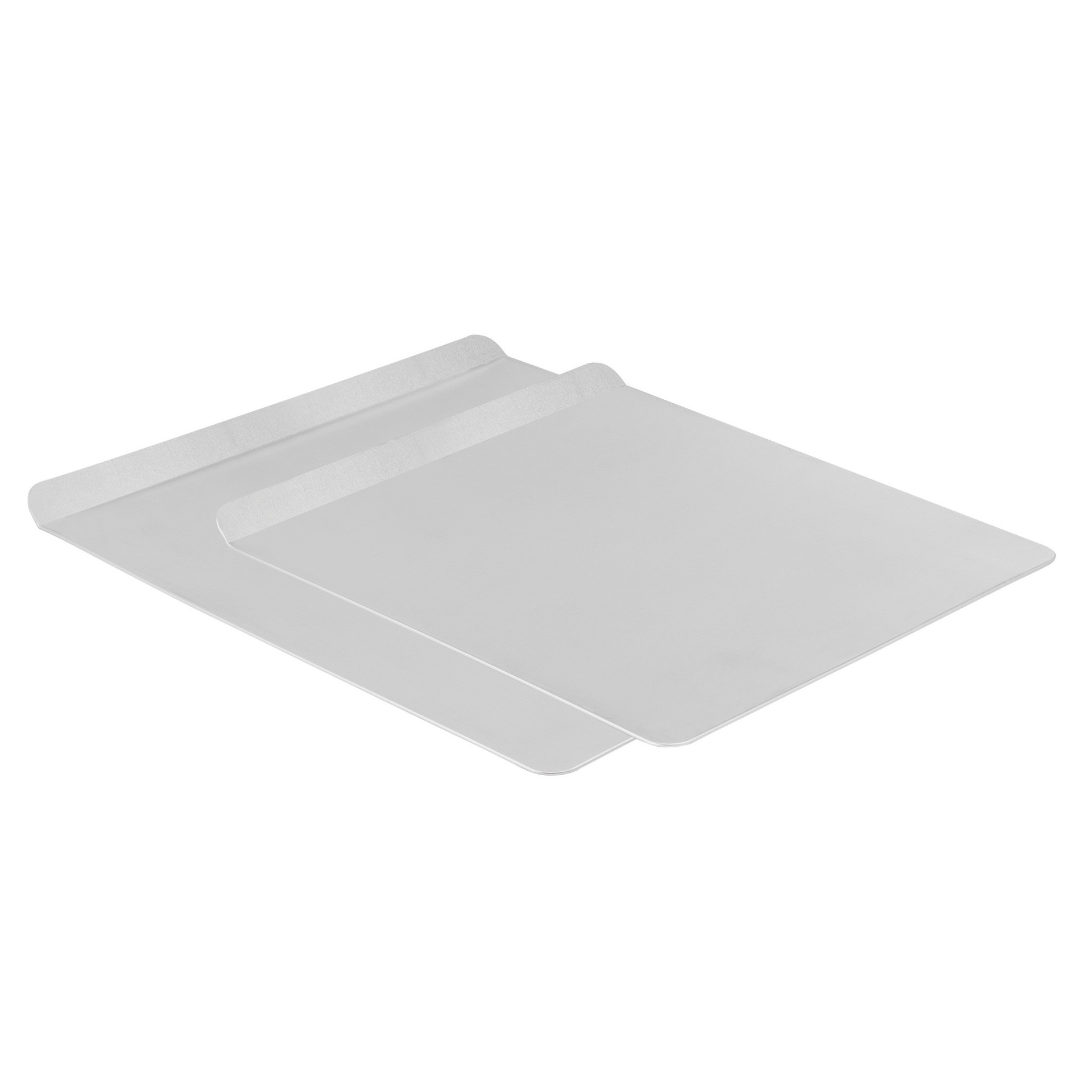 slide 1 of 6, T-Fal 2pc Medium and Large Cookie Sheets Silver, 2 ct