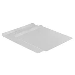 T-Fal 2pc Medium and Large Cookie Sheets Silver