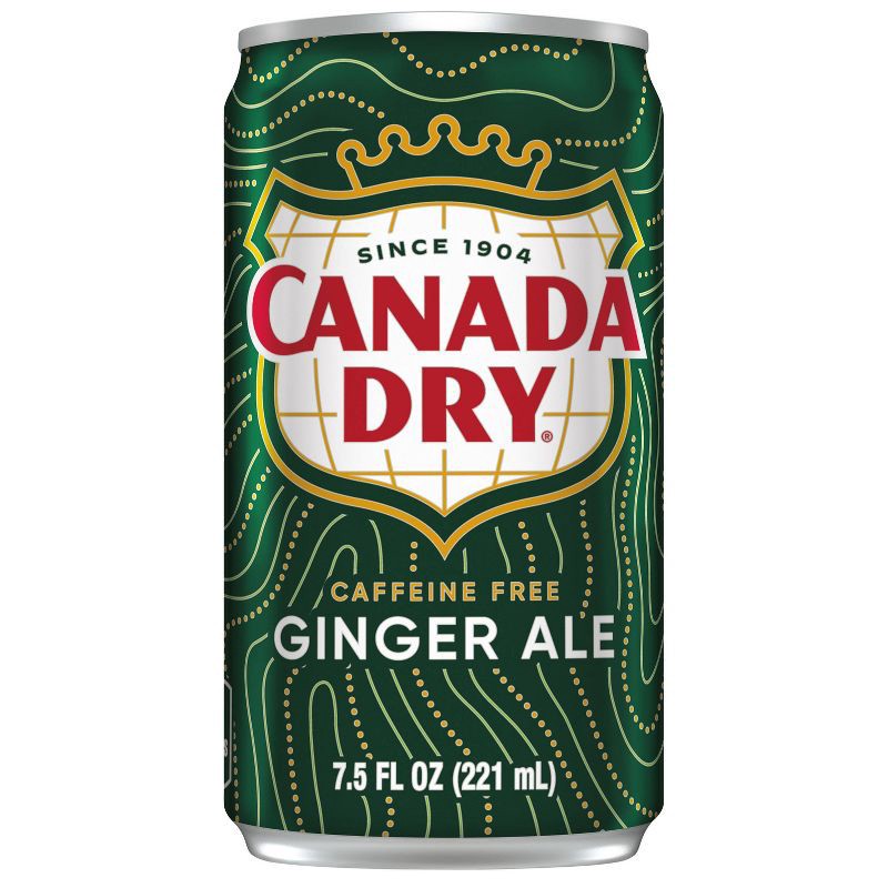 slide 4 of 14, Canada Dry Ginger Ale Soda - 10pk/7.5 fl oz Mini Cans, 10 ct; 7.5 fl oz