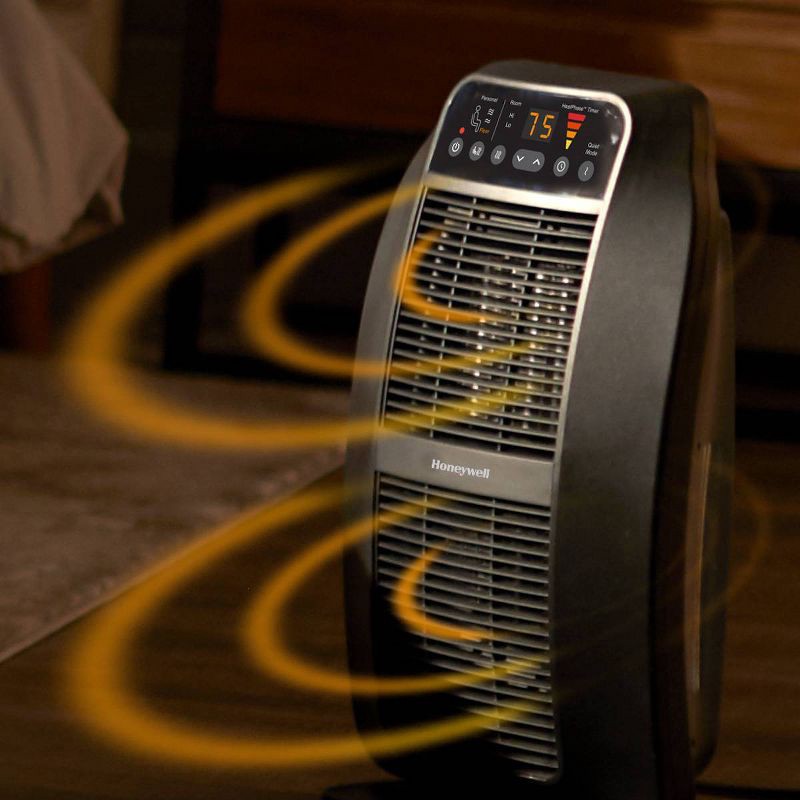 slide 10 of 12, Honeywell Heat Genius Ceramic Heater Black, 1 ct