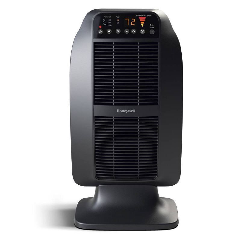 slide 1 of 12, Honeywell Heat Genius Ceramic Heater Black, 1 ct