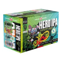 Revolution Brewing Revolution League of Heroes IPA Variety Beer Pack - 12pk/12 fl oz Cans