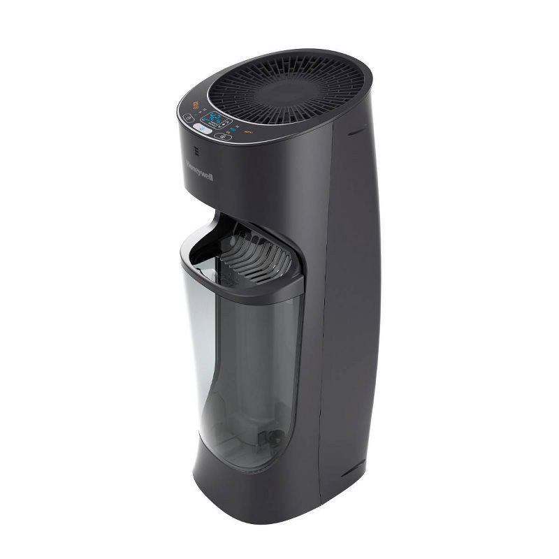slide 3 of 12, Honeywell Removable Top Fill Tower Humidifier: Cool Mist, 3 Settings, Adjustable Humidity, Portable, Black, ETL Listed, 1 ct