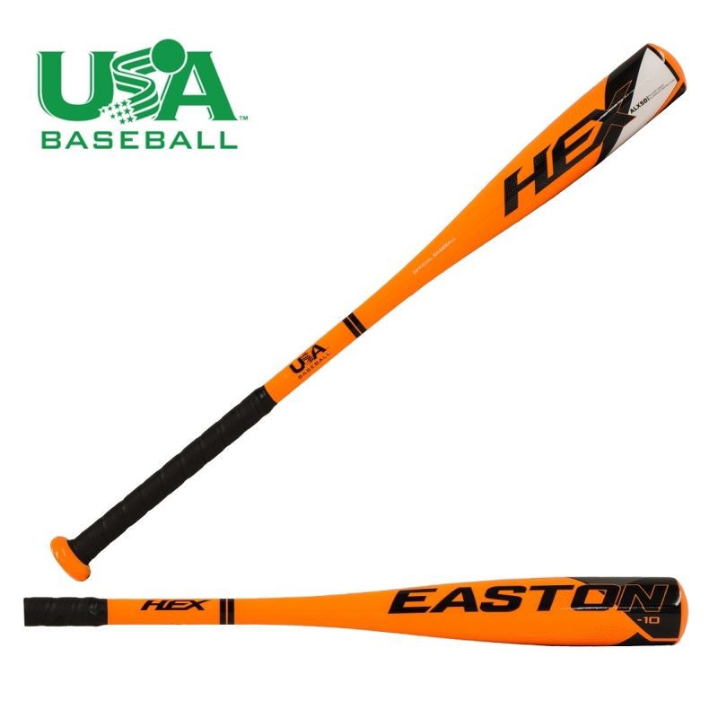 slide 1 of 3, Easton Hex Youth 28" Baseball Bat 2018, 1 ct