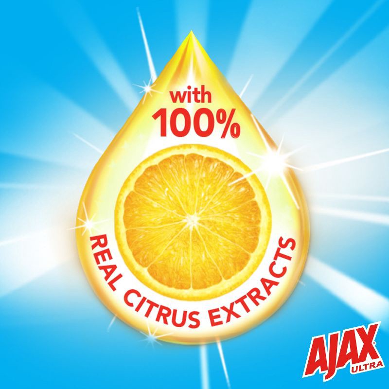 slide 14 of 14, Ajax Lemon Ultra Super Degreaser Dishwashing Liquid Dish Soap - 90 fl oz, 90 fl oz