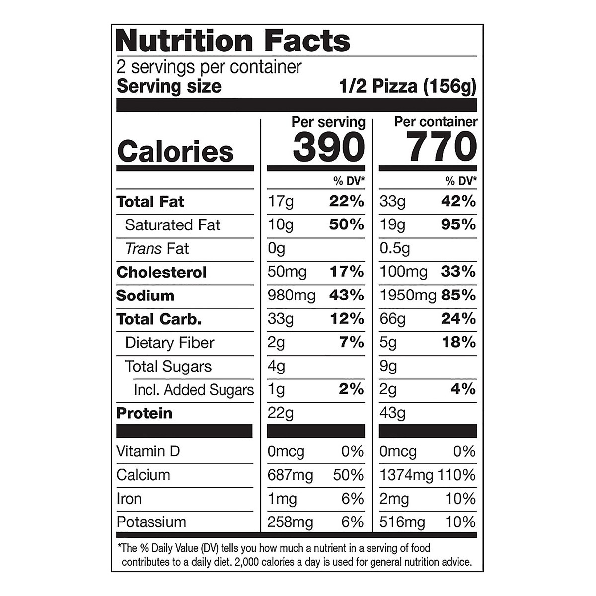 slide 6 of 10, Milton's Pizza, Cauliflower Crust, Thin & Crispy, Four Cheese, 11 oz