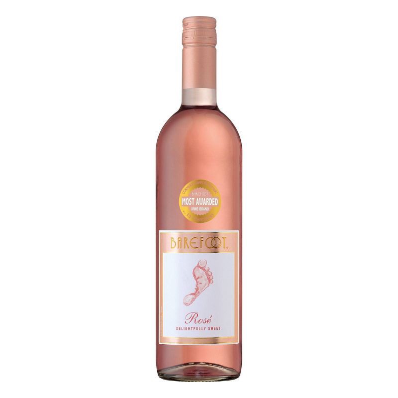 slide 1 of 5, Barefoot Cellars Rose Wine - 750ml Bottle, 750 ml